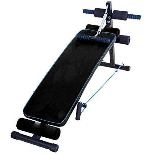 Adjustable Exercise Gym Bench for Sit-Ups, Weight-Lifting &amp; Many Workouts