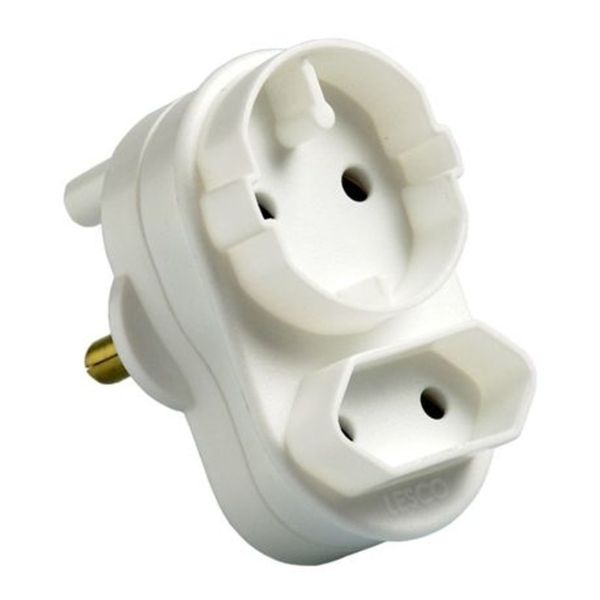 Twin Plug Adapter 1 Piece