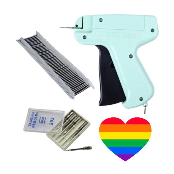 Craft Multifunctional Tag Gun With Accessories Jumbo Pack &amp; Heart Sticker