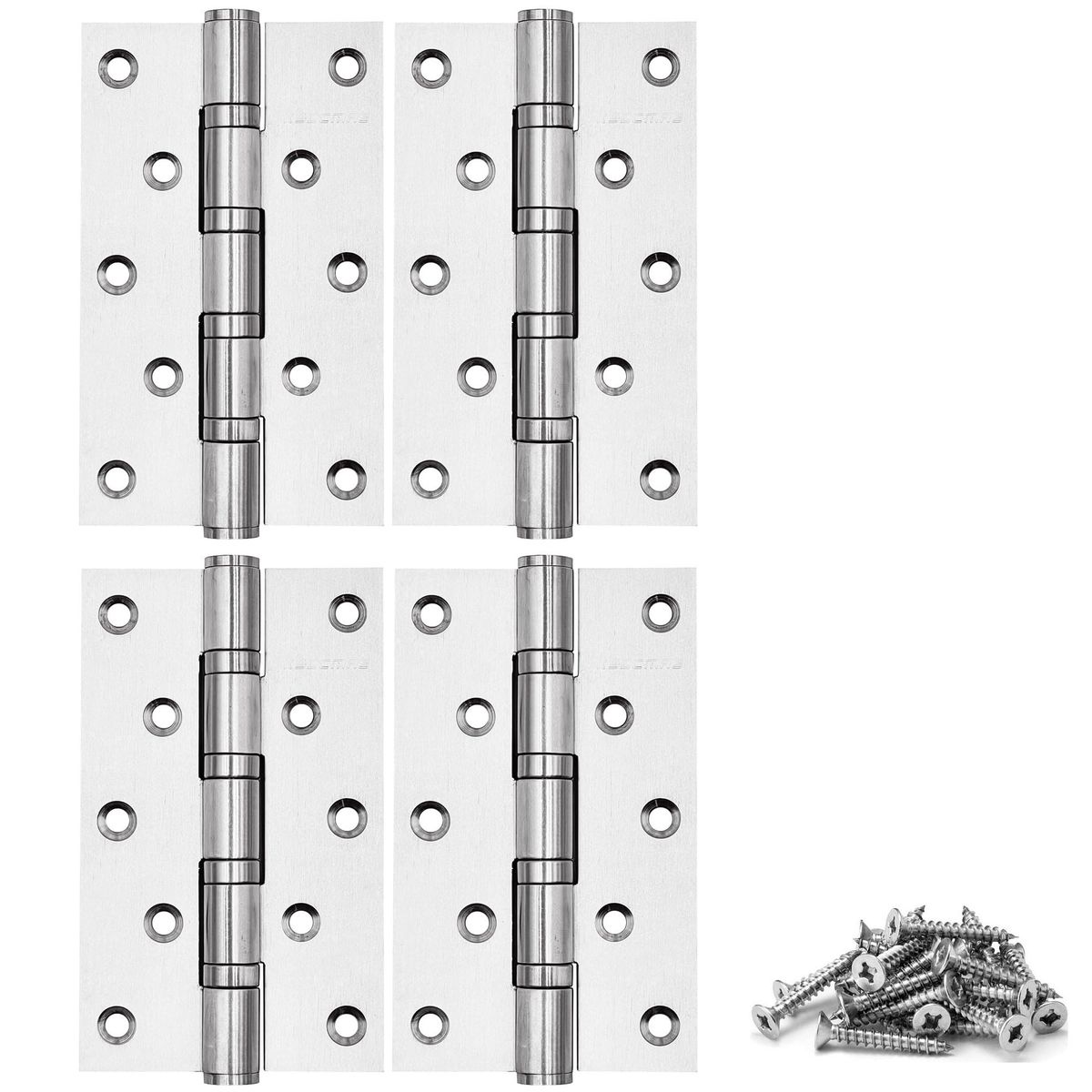 4 Piece 125mm 304 Door Hinges,Ball Bearing Door Hinge