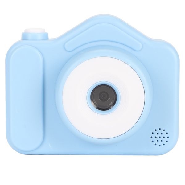 Portable Digital Kids Camera 20MP Blue for Girls Boys Holiday Gifts