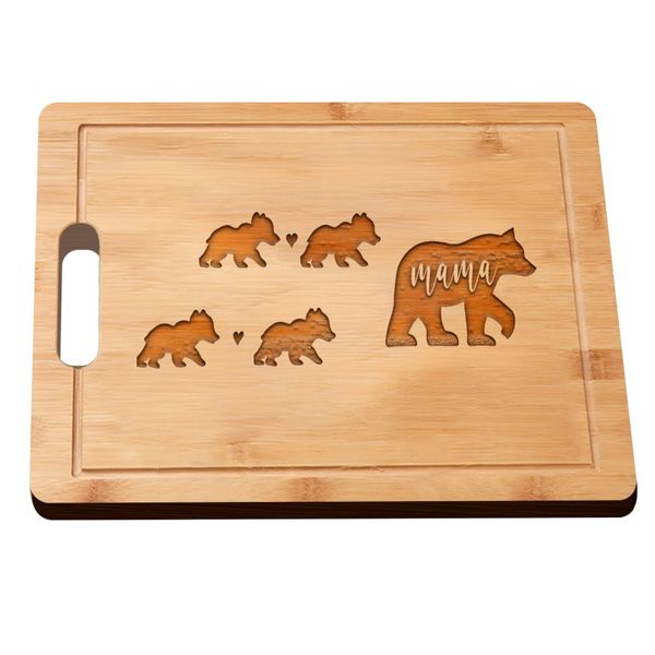 Bamboo Cutting Board Mothers Day Gifts
