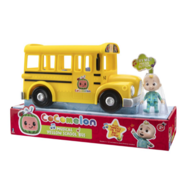 Cocomelon Feature Vehicle - Yellow School Bus