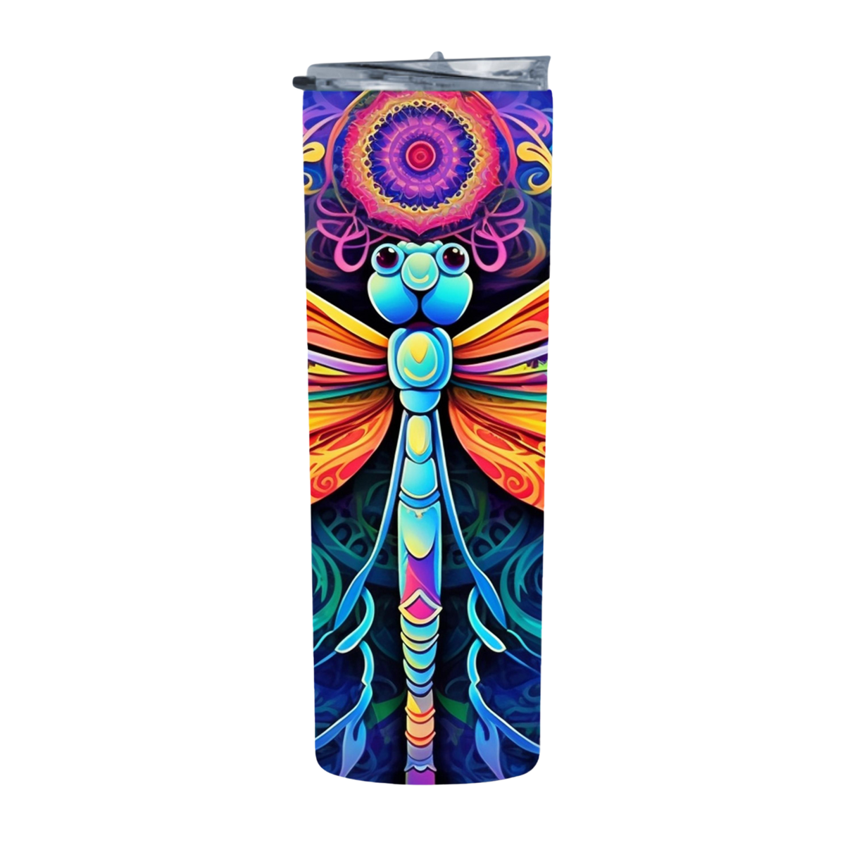 Mandala Art Dragonfly 73 20 Oz Straight Skinny Tumbler 203 | Shop Today ...