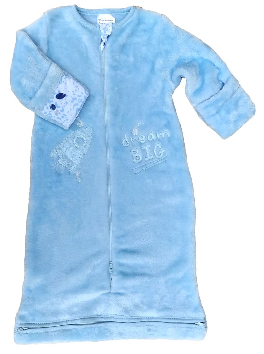 Baby Velour Fleece Sleeping Bag 0 - 3 Months Only | Shop Today. Get it ...