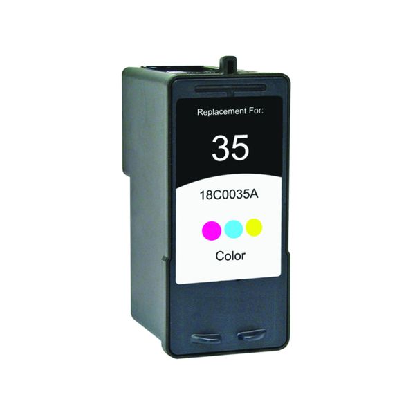 Compatible Lexmark 35 ink cartridge- Tri-col