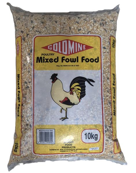 GOLDMINE - 10kg Mixed Fowl Food