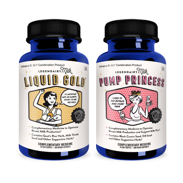 Pumping Power Pack Herbal Lactation Supplements 180 Capsules