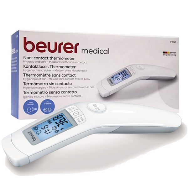 Beurer Non-Contact Clinical Thermometer FT 90 Quick, Accurate &amp; Hygienic