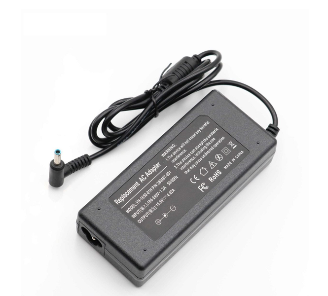 HP Replacement Laptop Charger Blue Pin 3.33A 19.5V 65W - Woo