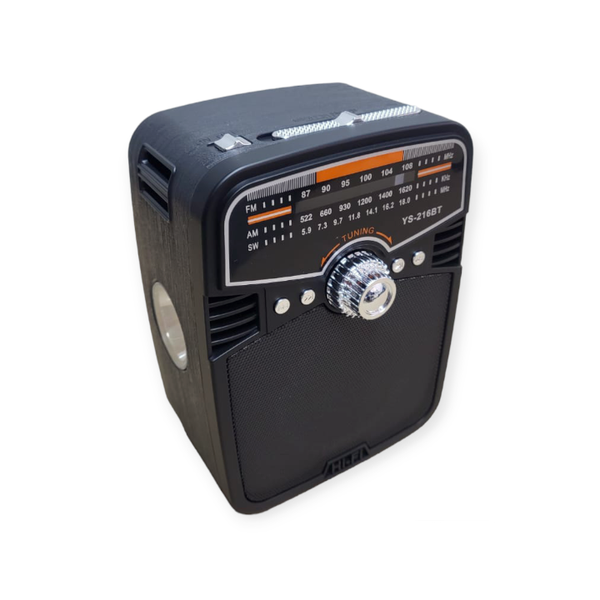 YS-216BT Rechargeable RGB Bluetooth MP3 Speaker Player With Torch