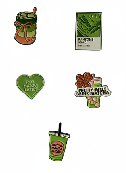 Lock't - The Matcha Muse Metal Tags - Pack of 5