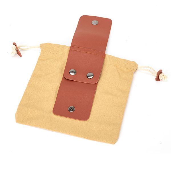 Adjustable Outdoor Waist Pack - Multi-Pocket Canvas Fanny Bag