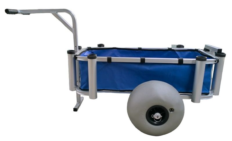8 Rod Beach Fishing Trolley