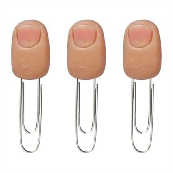 Realistic Finger Bookmark Creative Funny Finger Bookmark 3 Pcs