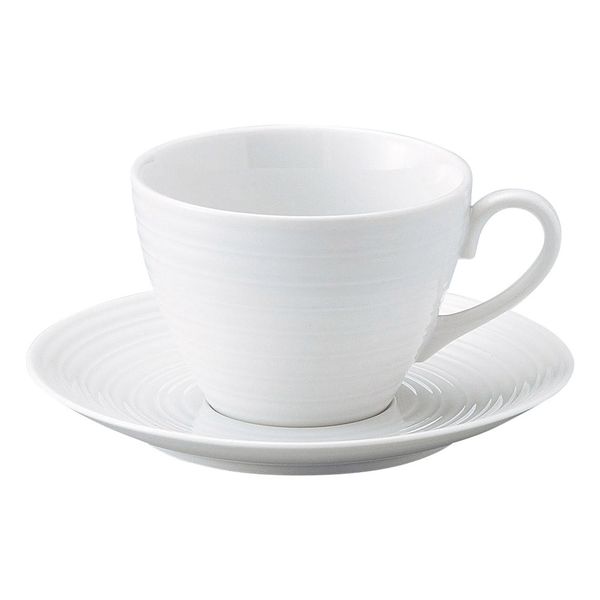 Scala Ripple Teacup and Saucer 180ml 4pk
