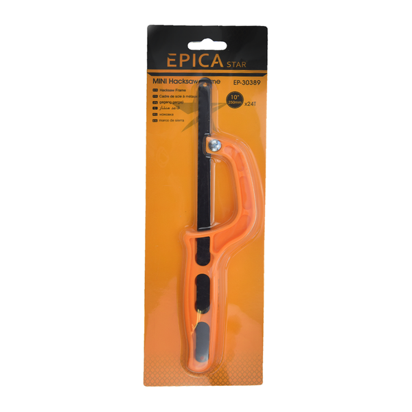 Quality Hack Saw Mini 250mm Plastic Handle Epica Star
