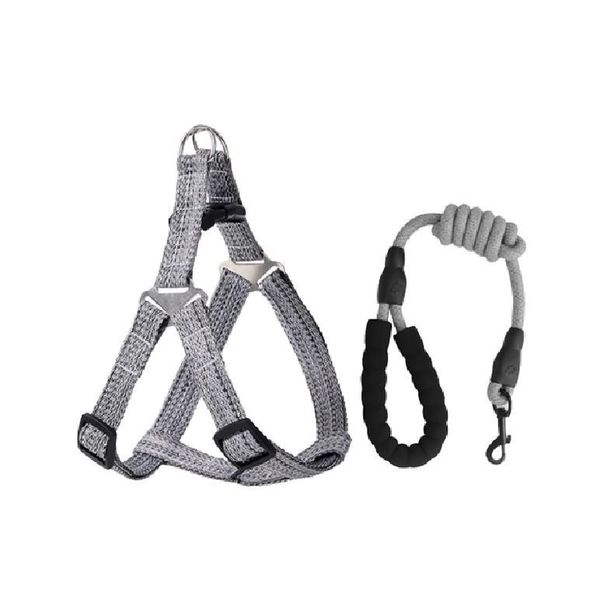 Dog Reflective Super soft Webbing H Harness