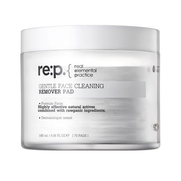 RE:P - Gentle Face Cleaning Remover Pad 180ml (70 pads)