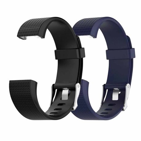 Black Silicone Strap for Fitbit Charge 2 2 Straps Shop Today