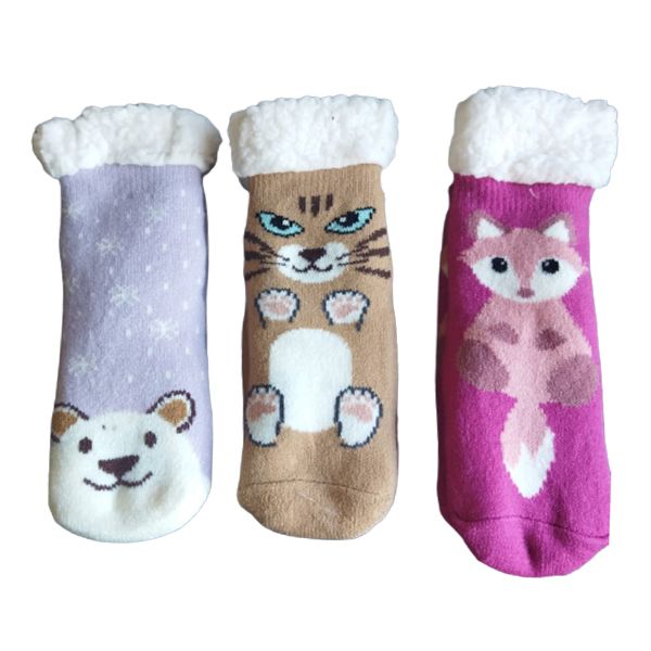 APFM Girls Winter Fleece Lined socks