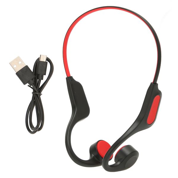 Bone Conduction Headphone Waterproof Bluetooth Noise Reduction Earphones