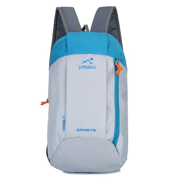 Garmanna 15L Travel Sport School Backpack Bag - White &amp; Blue