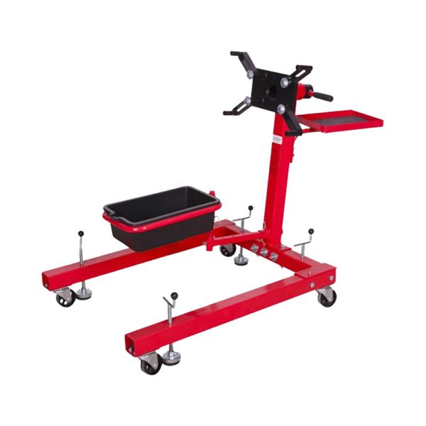 550kg Engine Stand With Oil Pan And Parts Tray GSTAND550