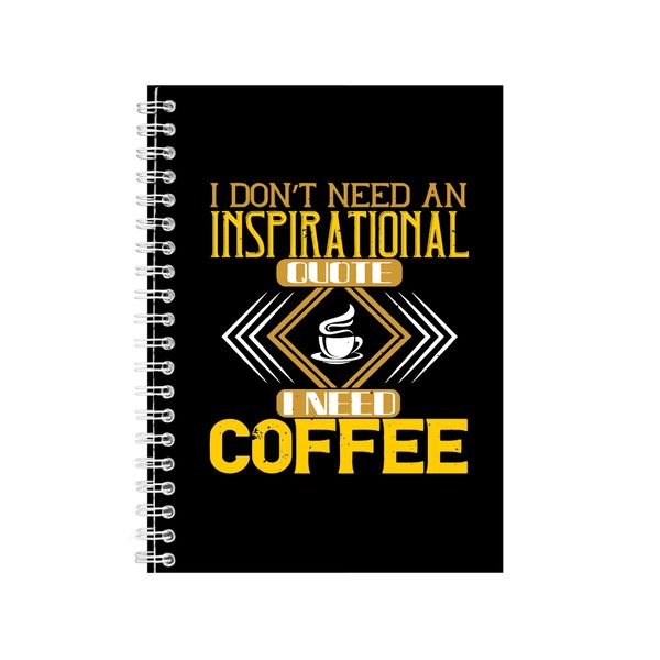 Coffee 2 Notebook Gift Idea Writing Book Notepad Pad 37