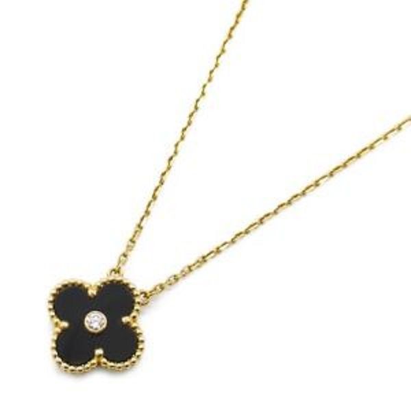 Diamond Clover Chain Necklace