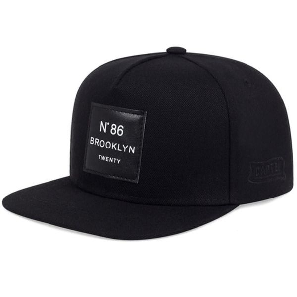 Korean-Style N86 Patch Hip-Hop Baseball Hat