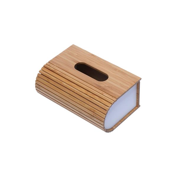 20 x 8.5 x 12.5cm Modern Design Bamboo Tissue Dispenser Box