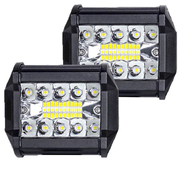 4 Inch 60W LED Work Light Bar for Driving Offroad Boat Car Tractor Truck