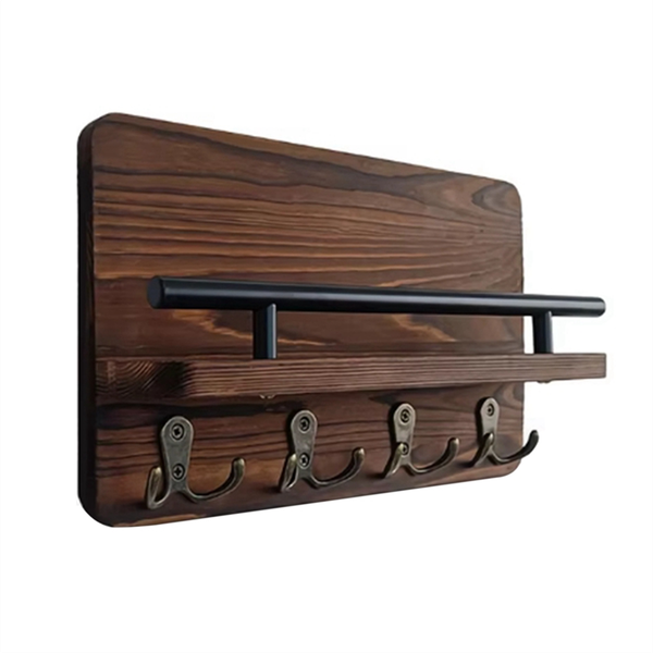 Key Holder Wall Mounted Coat Bag Hanger Rack Key Decorative Hook A