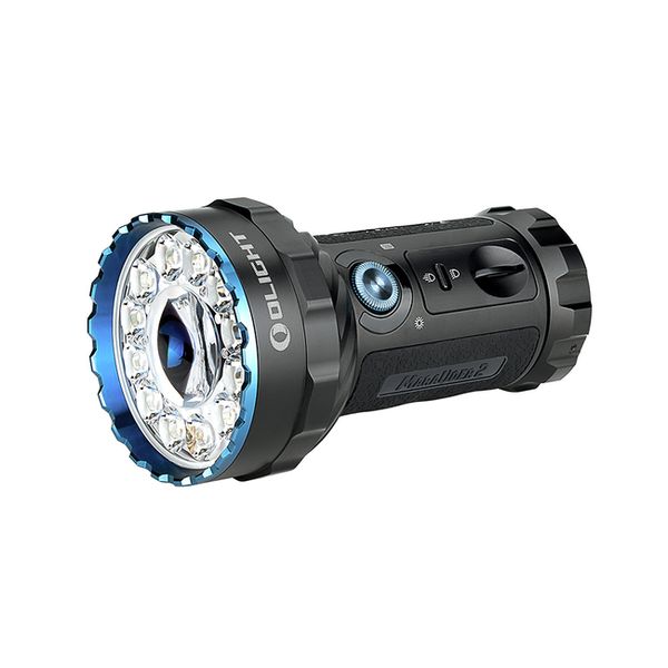Olight Marauder 2, 14000 Lumen, 800m throw, rechargeable Flashlight Black