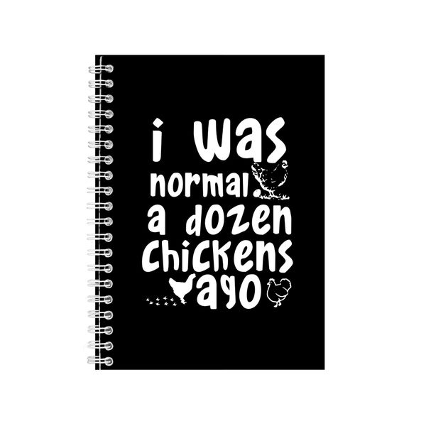 Chickens Notebook Pet Gift Idea Writing Book Notepad Pad 35