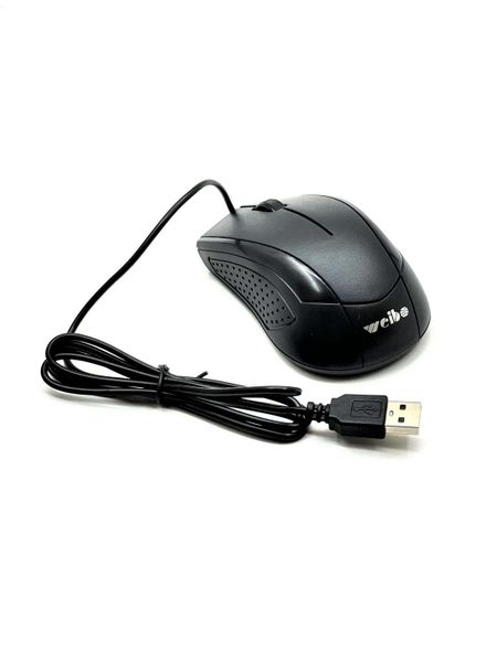 Weibo wired optical mouse (WB-001)-black