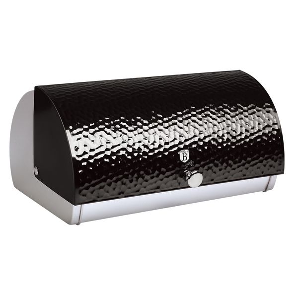 Berlinger Haus 38cm Premium Bread Box - Black Smith