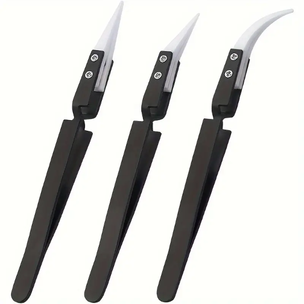 Ceramic Tweezers Set