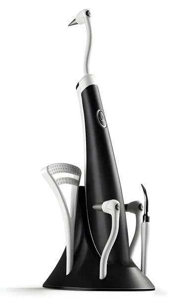 Cleaning teeth - Ultrasonic electric tooth cleaner - Household use