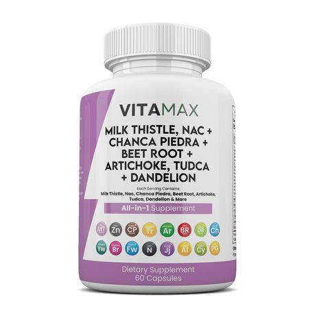 Milk Thistle + NAC, Chanca Piedra, Beet Root, Artichoke, Tudca , Dandelion Image