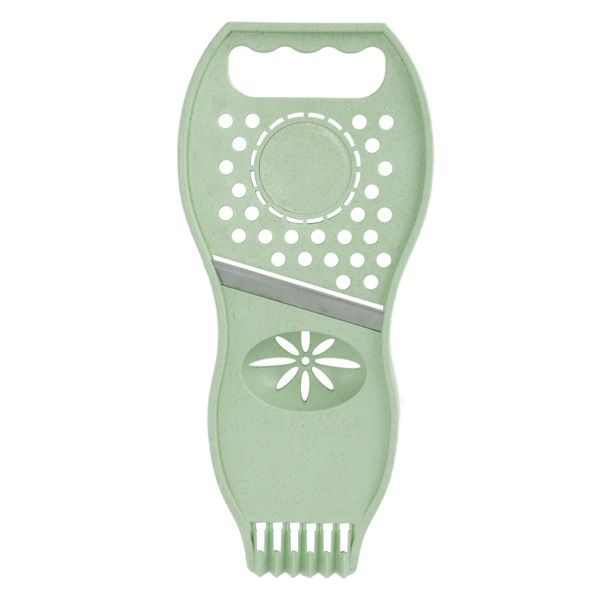 Fruit Parer Lemon Squeezer 3 in 1 Stainless Steel Vegetable Cutter Green