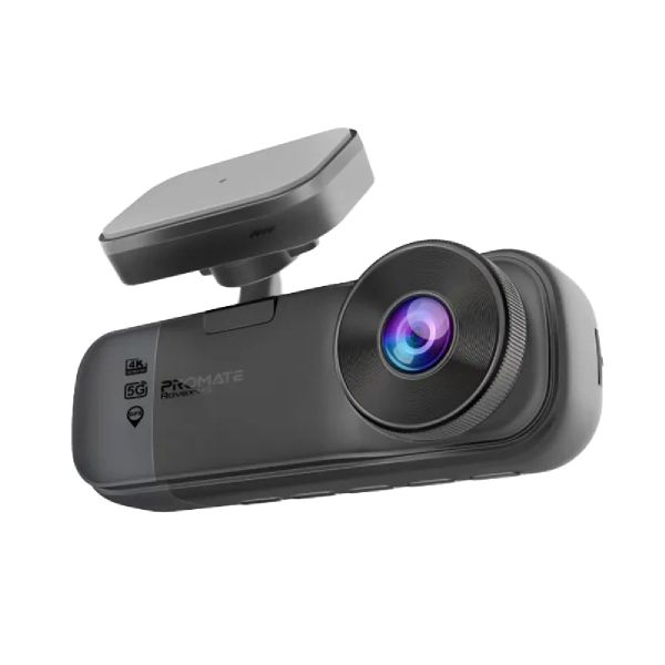 Promate Rovex-H3 Triple Channel Dash Cam 4K UHD, GPS Speed Tracking