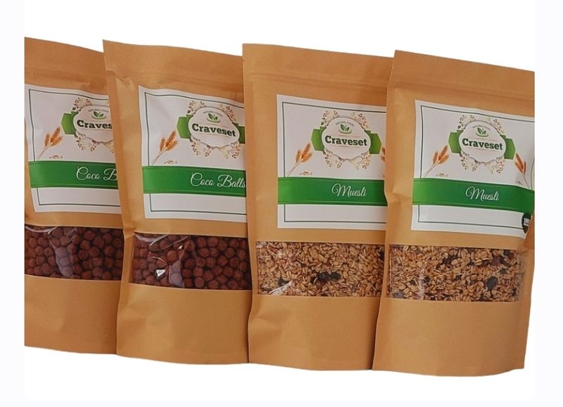 Coco Ball x2 &amp; Muesli x2 - Craveset - Combo