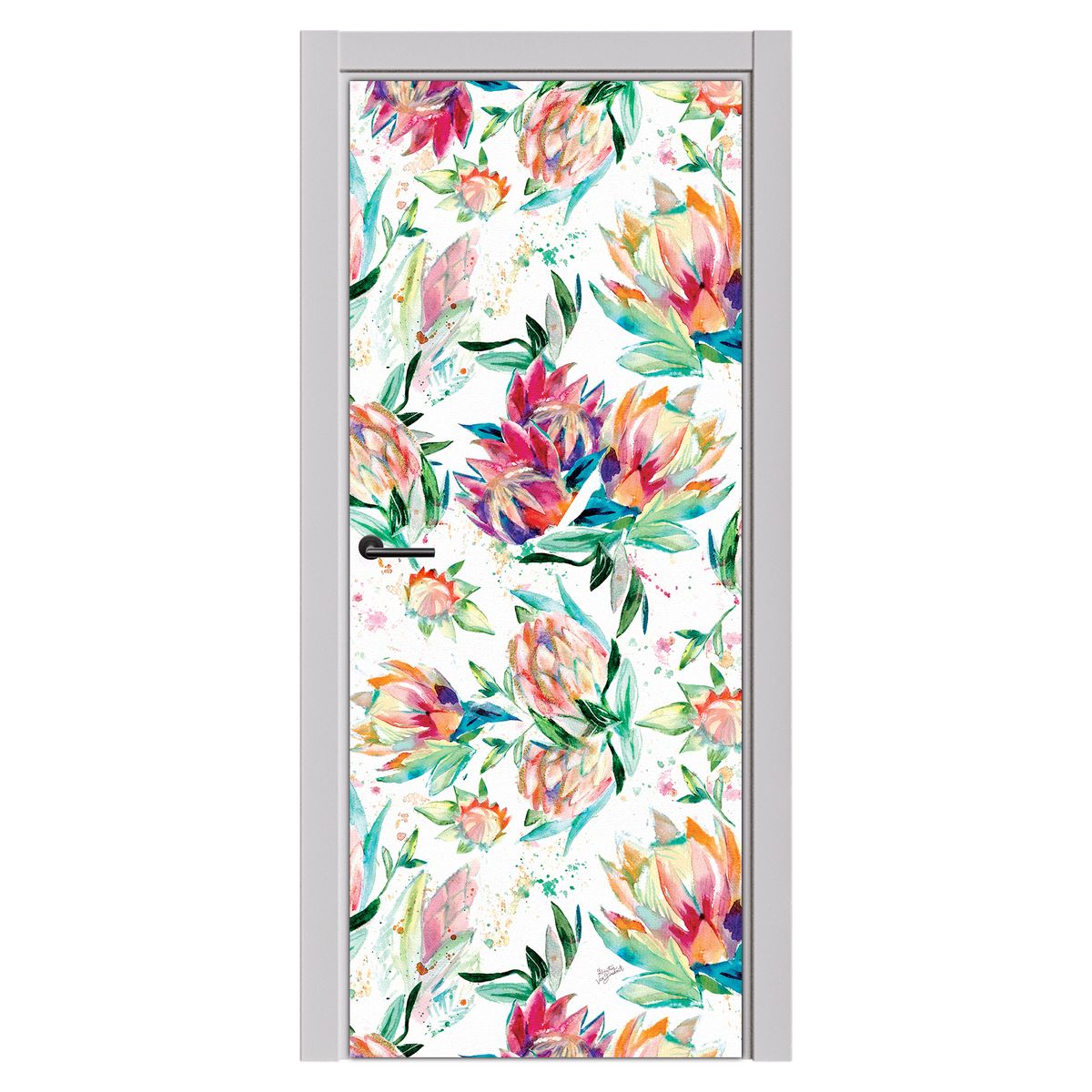 Decoupage - Many Proteas By Kristin Van Lieshout Door | Shop Today. Get ...