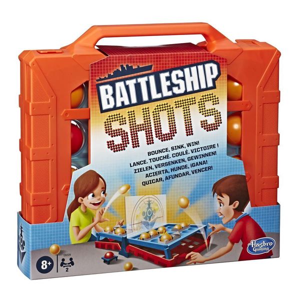 Battleship Shots Game (En-Fr-Es-De): Bounce, Sink, Win! 63246