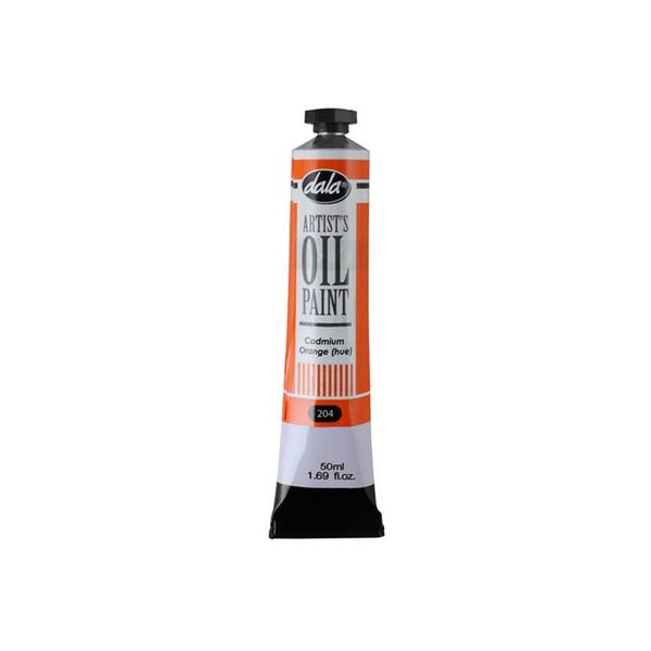 Artist's Oil Paint Cadmium Orange 50ml AOP-50ML-204