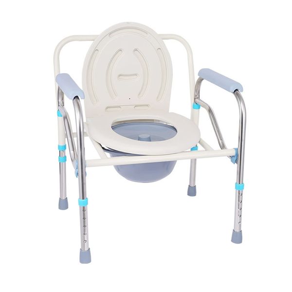 3-in-1 Portable Commode Chair Bedside Toilet for Elderly People