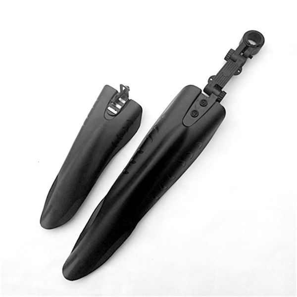 Black Mountain Bike Bicycle Road Tire Front Rear Mudguard Fender Set