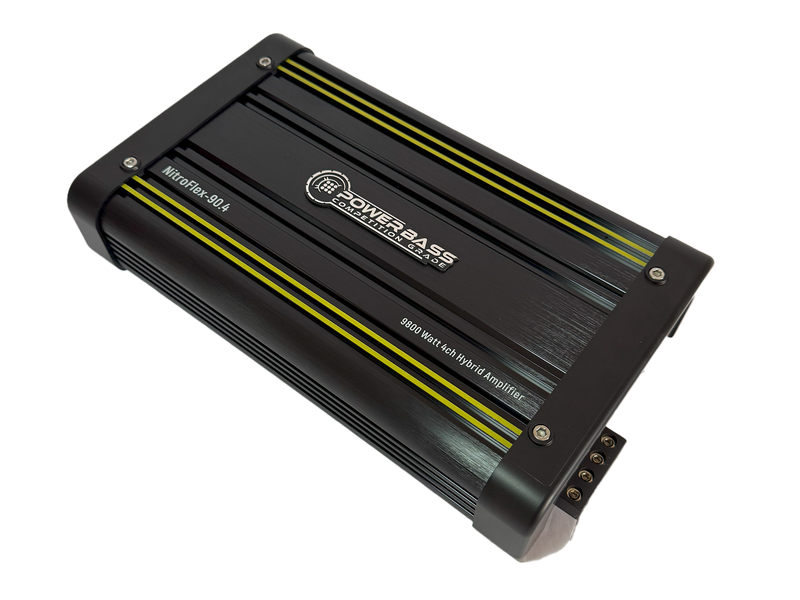 Powerbass Nitroflex-90.4 9800W 4 Channel Hybrid Amplifier